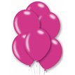 10PK 27cm METALLIC MAGENTA BALLOONS