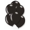 10PK 27cm PEARL BLACK BALLOONS