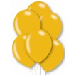 10PK 27cm PEARL GOLD METALLIC BALLOONS