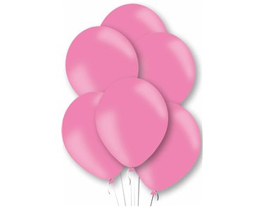 10PK 27cm PEARL PINK BALLOONS