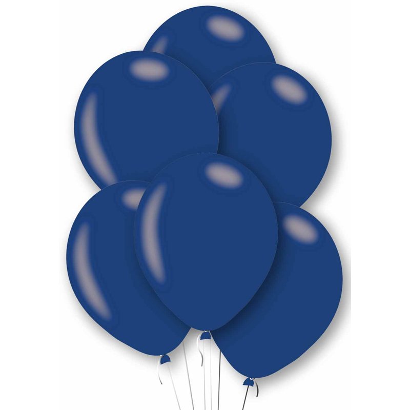 10PK 27cm ROYAL BLUE BALLOONS