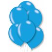 10PK 27cm METALLIC BLUE BALLOONS