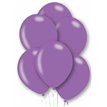 10PK 27cm PURPLE BALLOONS