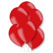 10PK 27cm RED BALLOONS