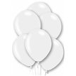 10PK 27cm WHITE BALLOONS
