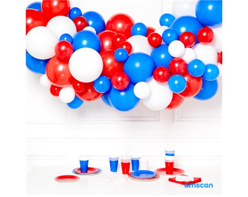 RED/WHITE/BLUE DIY GARLAND KIT