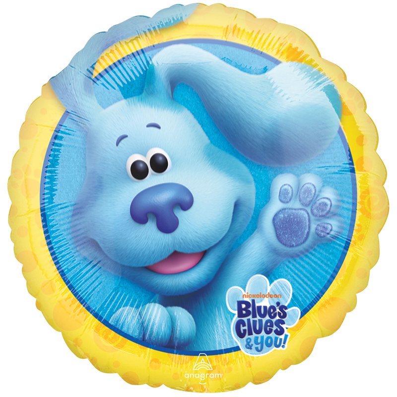 18in BLUE'S CLUES FOIL BALLOON