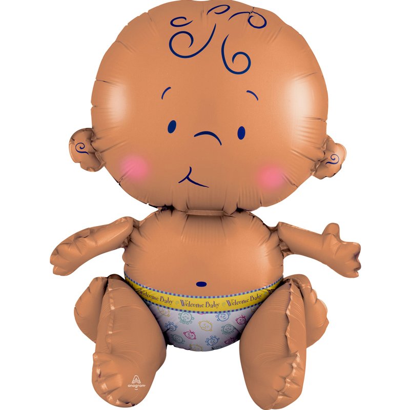 SITTING BABY MULTI FOIL BALLOON
