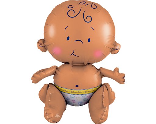 SITTING BABY MULTI FOIL BALLOON