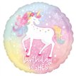 18in ENCHANTED UNICORN BIRTHDAY FOIL BALLOON