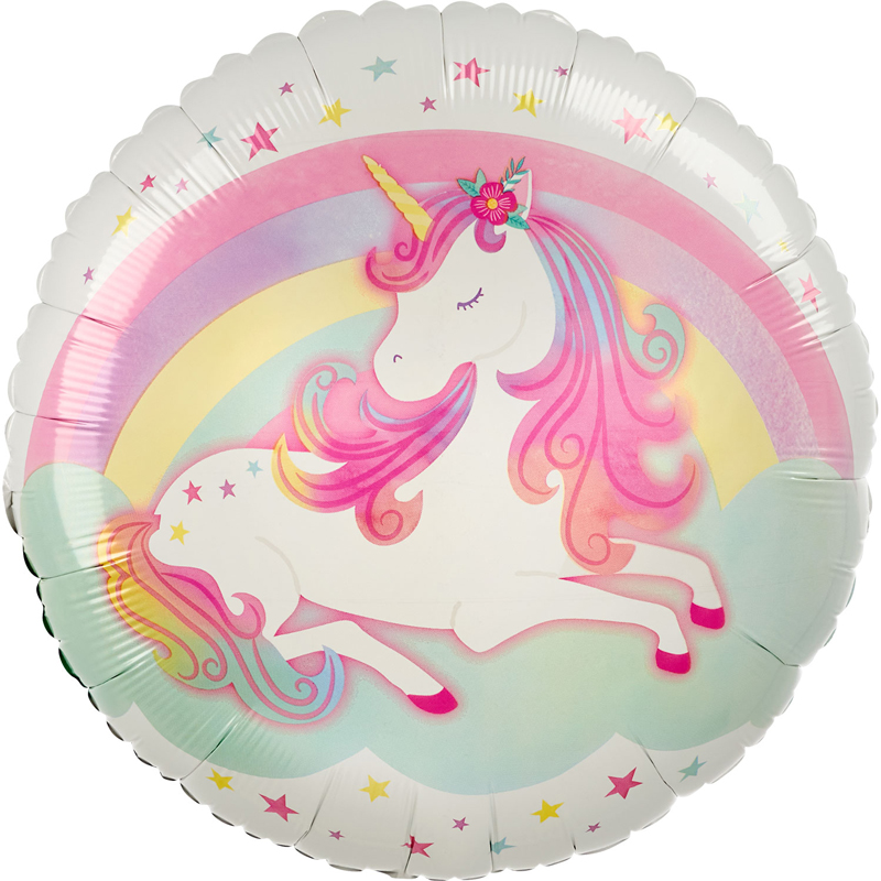 18in ENCHANTED UNICORN FOIL BALLOON