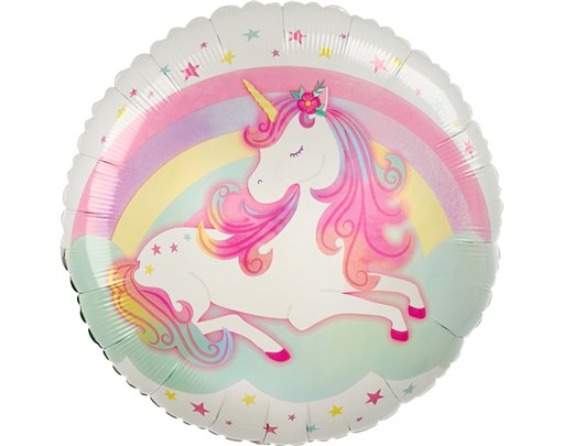 18in ENCHANTED UNICORN FOIL BALLOON