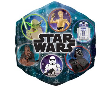 STAR WARS GALAXY SUPERSHAPE FOIL