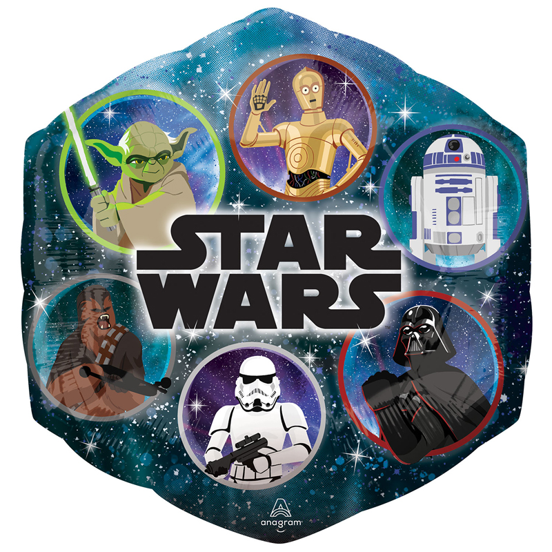 STAR WARS GALAXY SUPERSHAPE FOIL