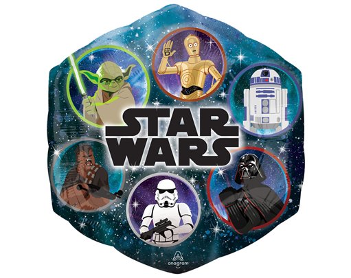 STAR WARS GALAXY SUPERSHAPE FOIL