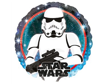 18in STAR WARS GALAXY STORMTROOPER FOIL BALLOON