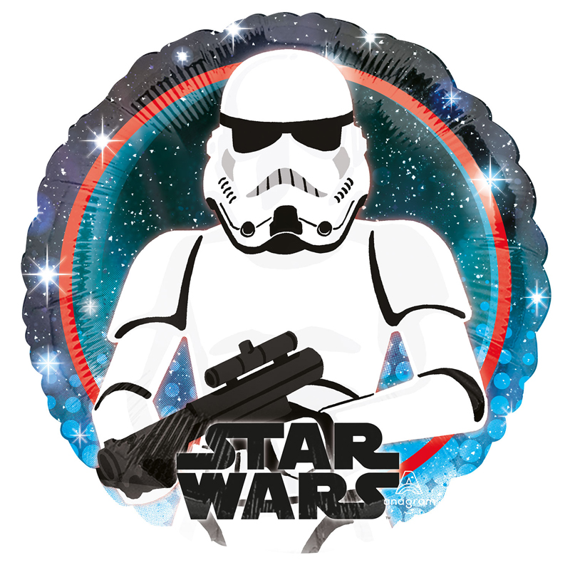 18in STAR WARS GALAXY STORMTROOPER FOIL BALLOON