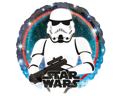 18in STAR WARS GALAXY STORMTROOPER FOIL BALLOON