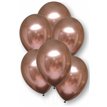 6PK 11in ROSE COPPER SATIN LUXE LATEX BALLOONS
