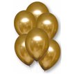 6PK 11in GOLD SATIN LUXE LATEX BALLOONS