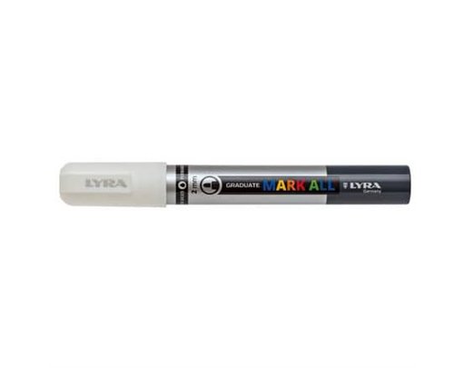 8mm LYRA GRADUATE WHITE MARKER