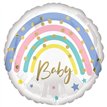 18in PASTEL RAINBOW BABY FOIL BALLOON