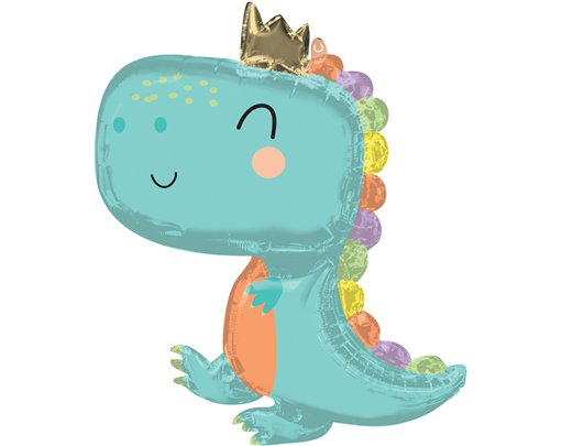 BABYSAURUS SUPERSHAPE FOIL BALLOON
