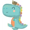 BABYSAURUS SUPERSHAPE FOIL BALLOON
