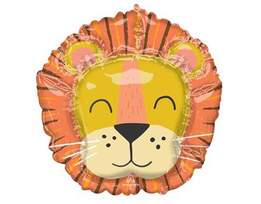 GET WILD LION SUPERSHAPE FOIL BALLOON