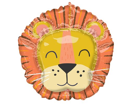 GET WILD LION SUPERSHAPE FOIL BALLOON