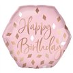 BLUSH BIRTHDAY SUPERSHAPE FOIL BALLOON