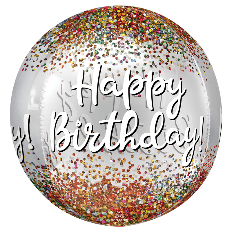 HAPPY BIRTHDAY SEQUINS ORBZ