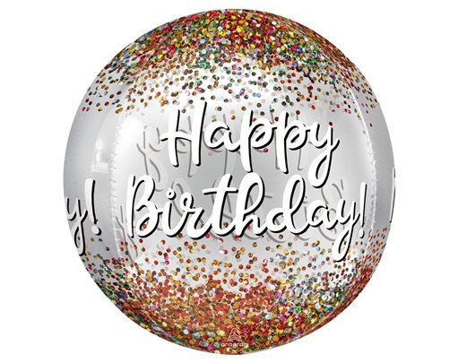 HAPPY BIRTHDAY SEQUINS ORBZ