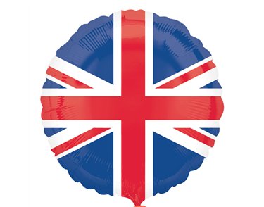 18in UNION JACK FOIL BALLOON