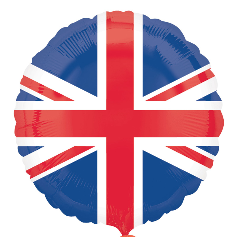 18in UNION JACK FOIL BALLOON