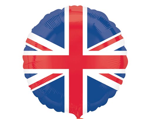 18in UNION JACK FOIL BALLOON