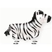 WALKING PET ZEBRA FOIL BALLOON