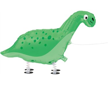 WALKING PET DINOSAUR FOIL BALLOON