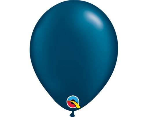 100PK 5in PEARL MIDNIGHT BLUE QUALATEX