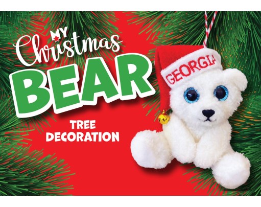 Christmas Bear Tree Decoration