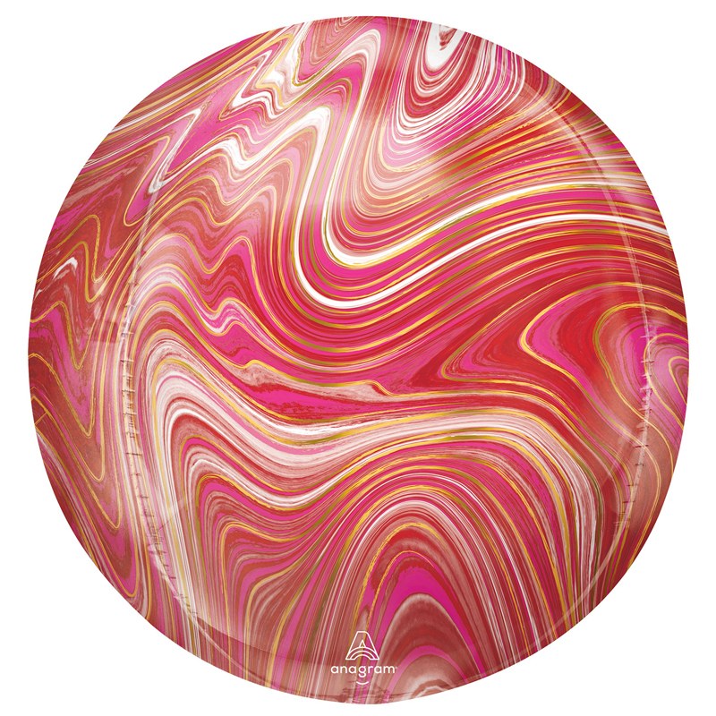 MARBLEZ RED & PINK ORBZ