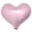 14in METALLIC LIGHT PINK IBREX JELLY HEART 5S