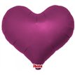 14in METALLIC MAGENTA IBREX JELLY HEART 5S