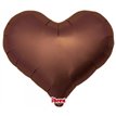 14in METALLIC BROWN IBREX JELLY HEART 5S