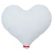 25in WHITE IBREX JELLY HEART 5S