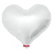 25in METALLIC SILVER IBREX JELLY HEART 5S