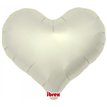 25in METALLIC IVORY IBREX JELLY HEART 5S