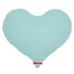 14in PASTEL BLUE IBREX JELLY HEART 5S