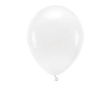 30CM PASTEL WHITE ECO BALLOONS