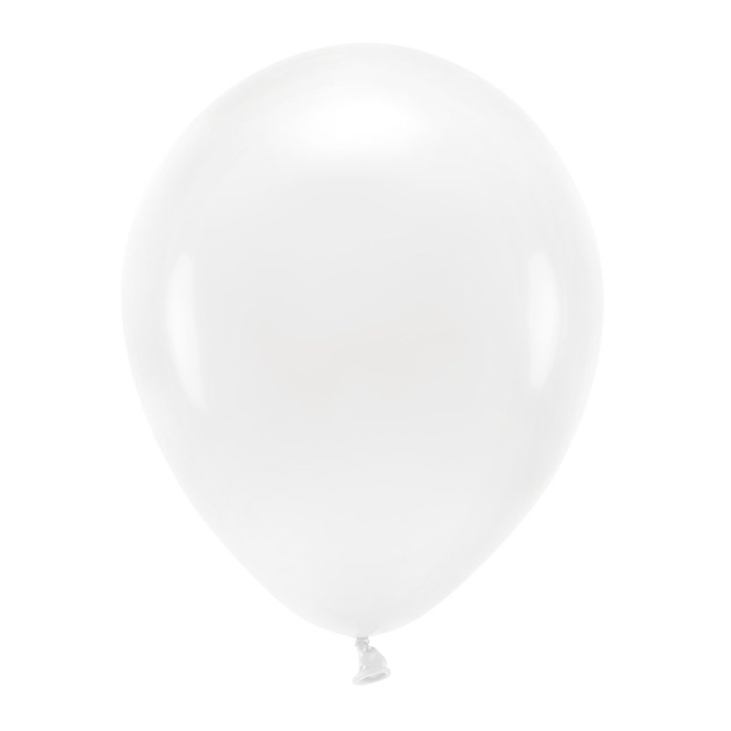 30CM PASTEL WHITE ECO BALLOONS